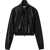 Alexander Wang Satin Faille Sweatshirt BLACK