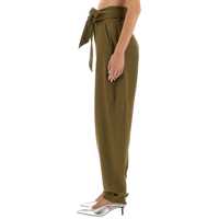 Imbracaminte THE ATTICO Dama - Pantaloni casual THE ATTICO Gabardine Long Pants GREEN Femei (BM 18562060) - B-mall.ro