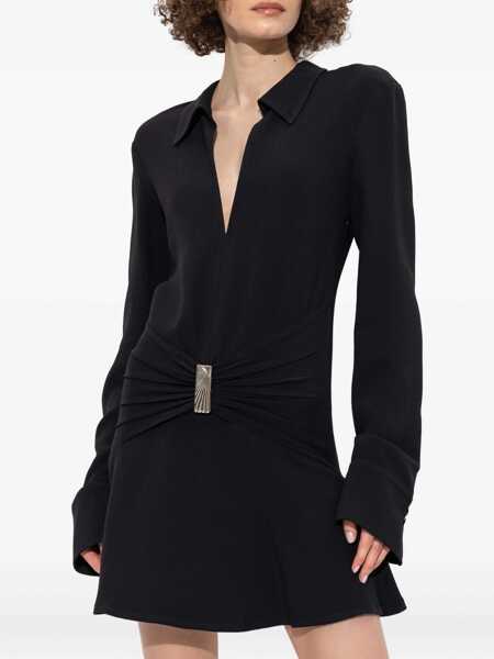 Rochii casual THE ATTICO Cady Mini Dress BLACK Femei (BM 18562075) 3