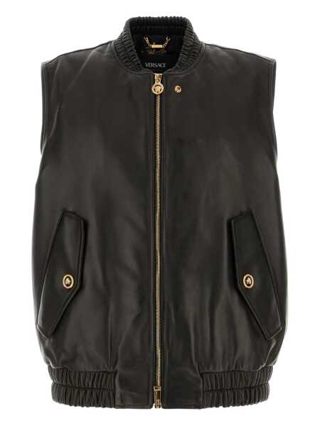 Geci Versace Versace Jackets And Vests Black Barbati (BM 18562938) 1