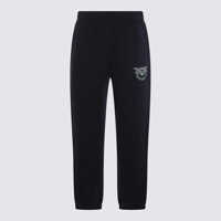 Pantaloni casual Pinko Dark Blue Cotton Pants Femei