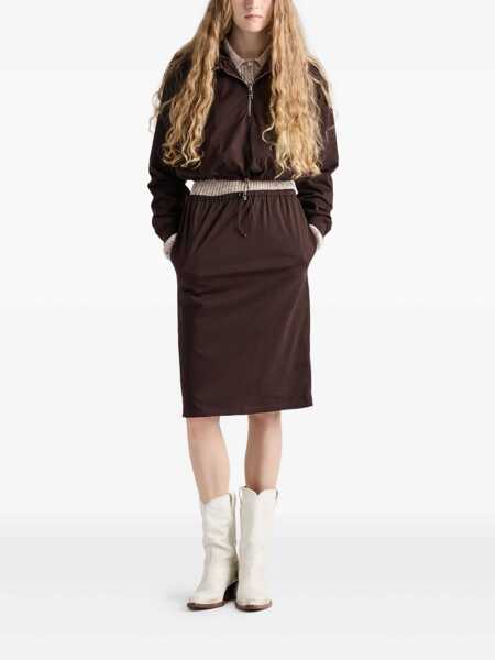 Pulovere Prada Prada Sweatshirts BROWN Femei (BM 18563043) 2