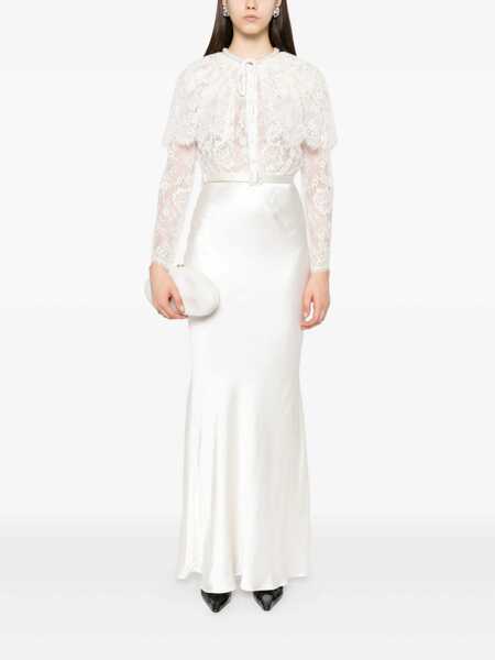 Rochii Self-Portrait Self-Portrait Long Dress WHITE Femei (BM 18563508) 2