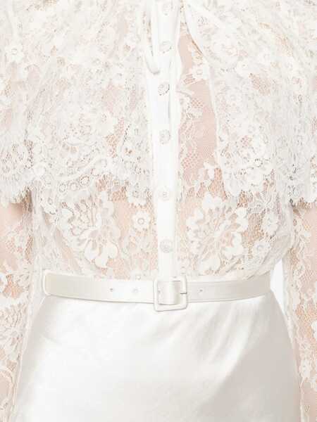 Rochii Self-Portrait Self-Portrait Long Dress WHITE Femei (BM 18563508) 5