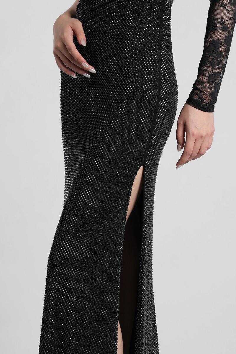 Rochii Self-Portrait Self-Portrait Long Dress Black Femei (BM 18563517) 5