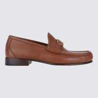 Mocasini Valentino Garavani Dark Brown Leather Loafers Barbati