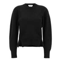 Pulovere Alexander McQueen 'Chevron Corset' Sweater Femei
