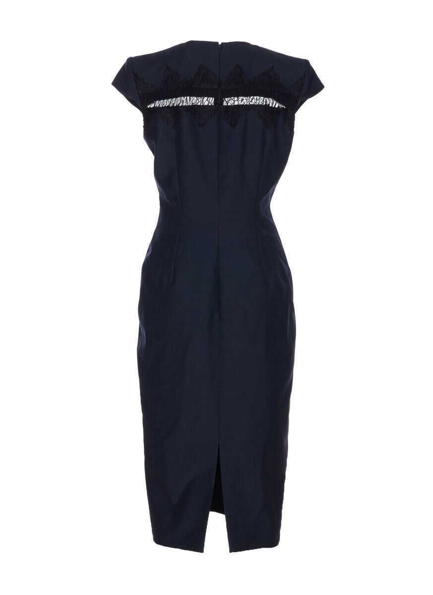 Rochii Alexander McQueen Alexander McQueen Dresses BLUE Femei (BM 18564513) 2