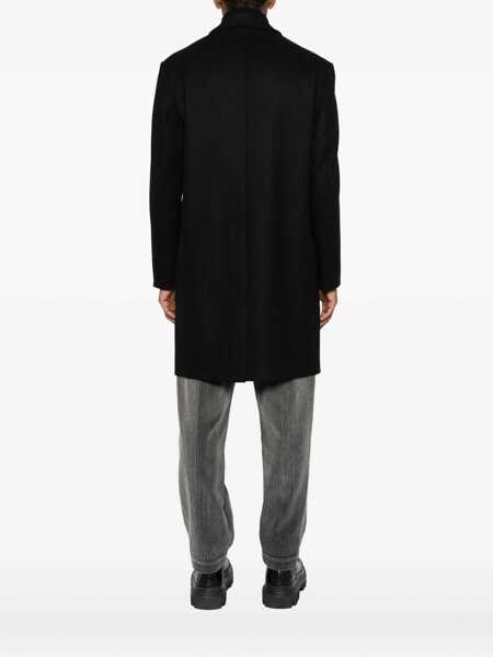 Paltoane BARENA Barena Coats Black Barbati (BM 18564933) 4