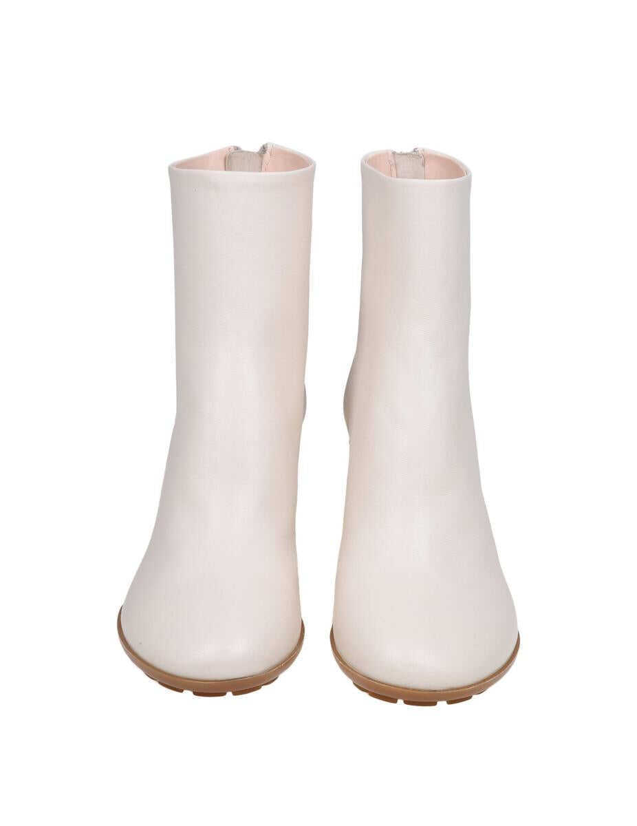 Bocanci AGL Agl Leather Ankle Boot Beige Femei (BM 18564945) 2