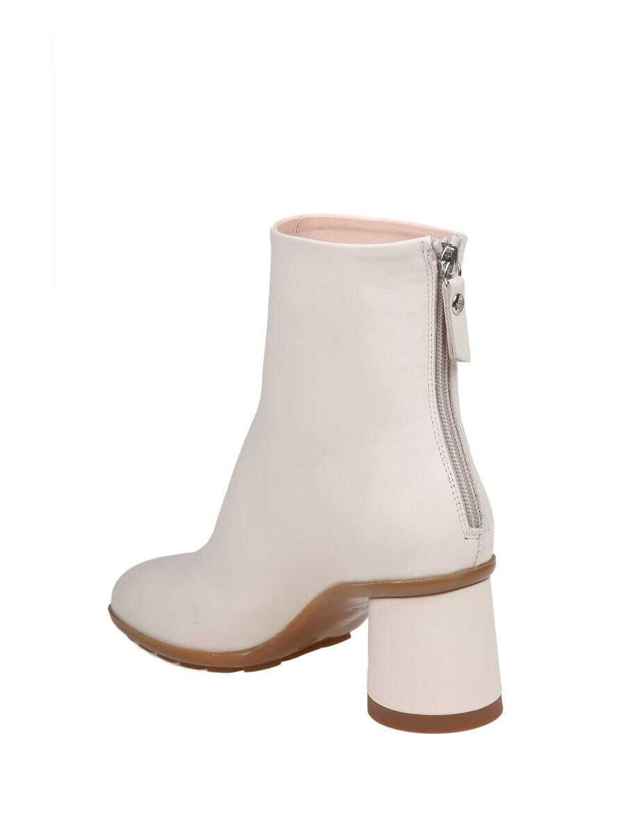 Bocanci AGL Agl Leather Ankle Boot Beige Femei (BM 18564945) 3