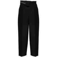 Pantaloni casual Fendi Wool Trousers Femei