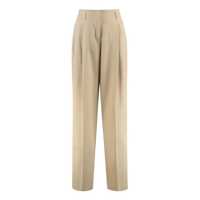 Pantaloni casual Golden Goose High-Waist Wide-Leg Trousers Femei