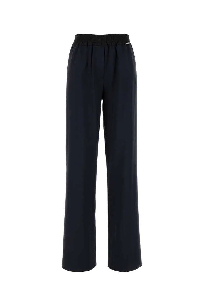 Pantaloni casual Miu Miu Miu Miu Pants BLUE Femei (BM 18565314) 1