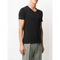 Tricouri Tom Ford pentru Barbati - Tricouri Tom Ford Black Stretch Cotton V-Neck T-Shirt Black Barbati (BM 18565521) - B-mall.ro