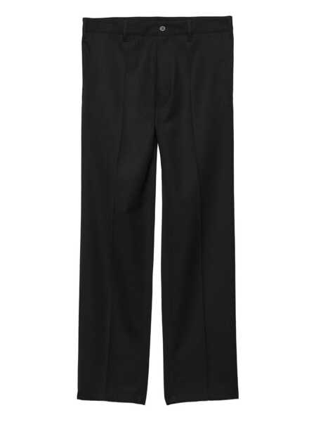 Pantaloni Prada Prada Virgin Wool Trousers Black Barbati (BM 18565584) 1