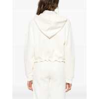 Imbracaminte Moncler Dama - Bluze de trening Moncler Zip Up Hoodie WHITE Femei (BM 18565678) - B-mall.ro