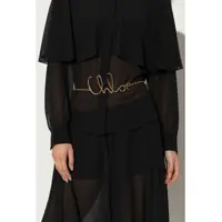 Curele Chloe Dama - Curele Chloe Chloe Iconic Belt GOLD Femei (BM 18565681) - B-mall.ro