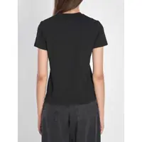 Imbracaminte Moncler Dama - Tricouri Moncler Beaded Logo T-Shirt BLACK Femei (BM 18565687) - B-mall.ro