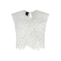 Topuri Pinko True Colors Cotton Crop Top Femei