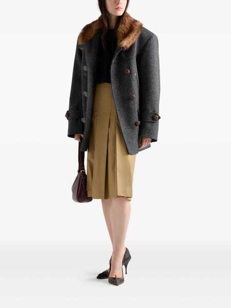 Fuste Prada Prada Skirts BEIGE O TAN Femei (BM 18566556) 2