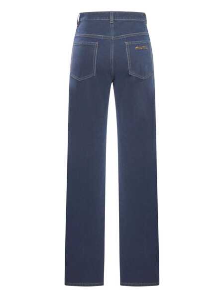 Blugi Miu Miu Miu Miu Jeans BLUE Femei (BM 18566772) 2