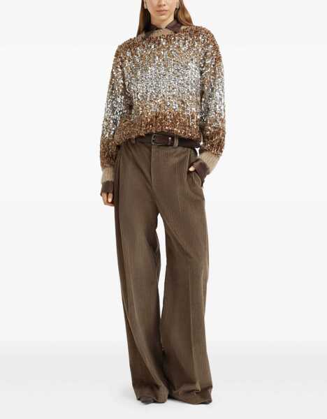 Pulovere Brunello Cucinelli Mohair Sweater ALMOND BUTTER Femei (BM 18566941) 2