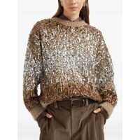 Imbracaminte Dama pagina 636 - Pulovere Brunello Cucinelli Mohair Sweater ALMOND BUTTER Femei (BM 18566941) - B-mall.ro