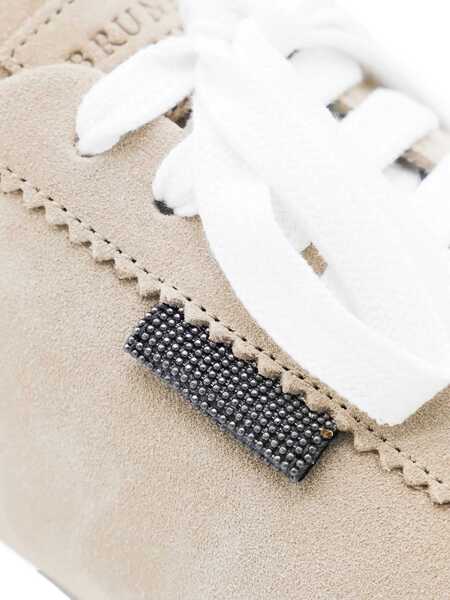 Sneakers Brunello Cucinelli Sneakers with iconic embellishments CLIMB Femei (BM 18566944) 4