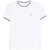 Brunello Cucinelli Logoed T-Shirt BIANCO+AMARANTO
