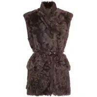 Blanuri Fur Vest Femei