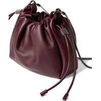 Genti de umar Brunello Cucinelli Dama - Genti de umar Brunello Cucinelli Bucket Mellow mini Shoulder Bag RUBY Femei (BM 18566968) - B-mall.ro