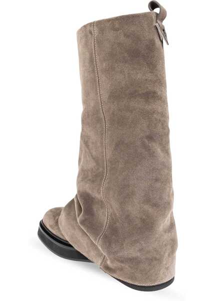 Cizme scurte THE ATTICO Combat Boot Robin BROWN Femei (BM 18567037) 5