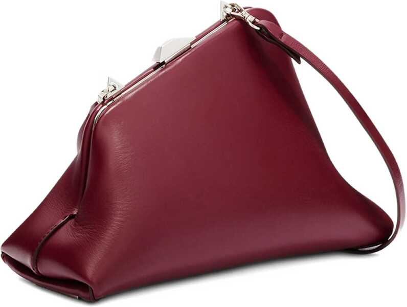 Genti mini THE ATTICO Clutch Day Off Small BORDEAUX Femei (BM 18567040) 3