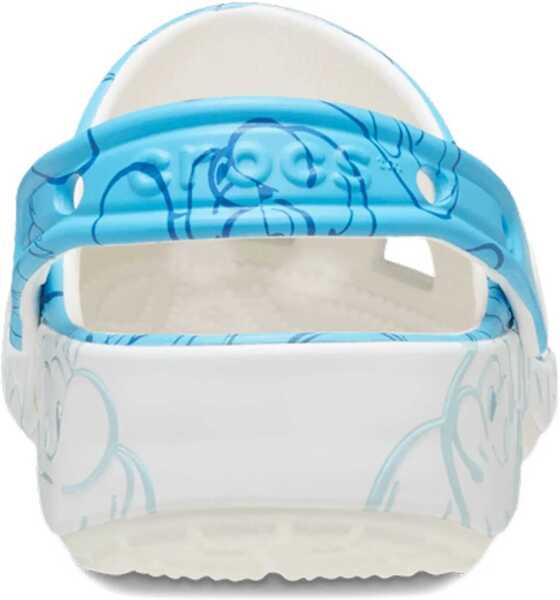 Slapi Crocs Classic Smurfs Clog Kids Blue Baieti (BM 18567094) 4