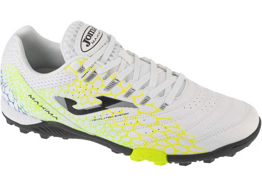 Ghete fotbal Joma Maxima 2532 TF White Barbati (BM 18567448) 1