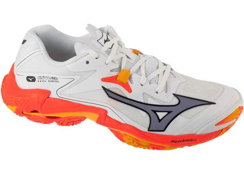Ghete baschet Mizuno Wave Lightning Z8 White Barbati (BM 18567526) 1
