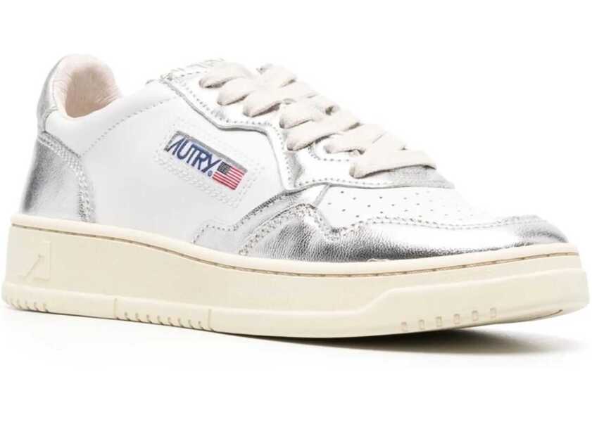 Sneakers AUTRY Medalist Low Sneaker SILVER Femei (BM 18567835) 2