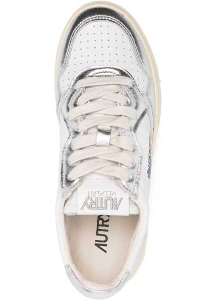 Sneakers AUTRY Medalist Low Sneaker SILVER Femei (BM 18567835) 4