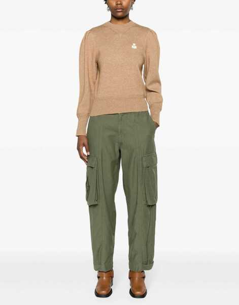 Pulovere casual ISABEL MARANT ETOILE Kelaya Shirt BEIGE Femei (BM 18567856) 2