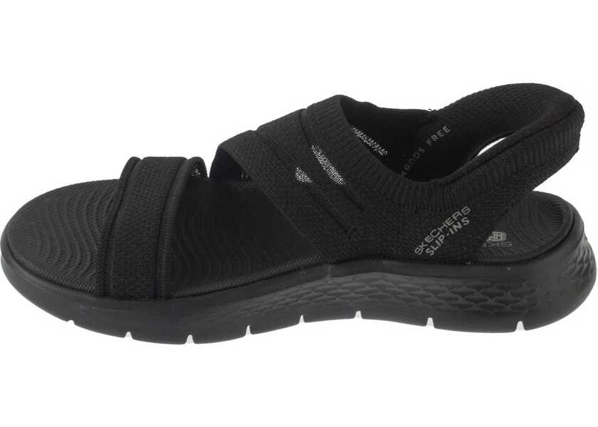 Sandale fara toc SKECHERS Slip-Ins: Go Walk Flex Sandal - Enticing Black Femei (BM 18567886) 2