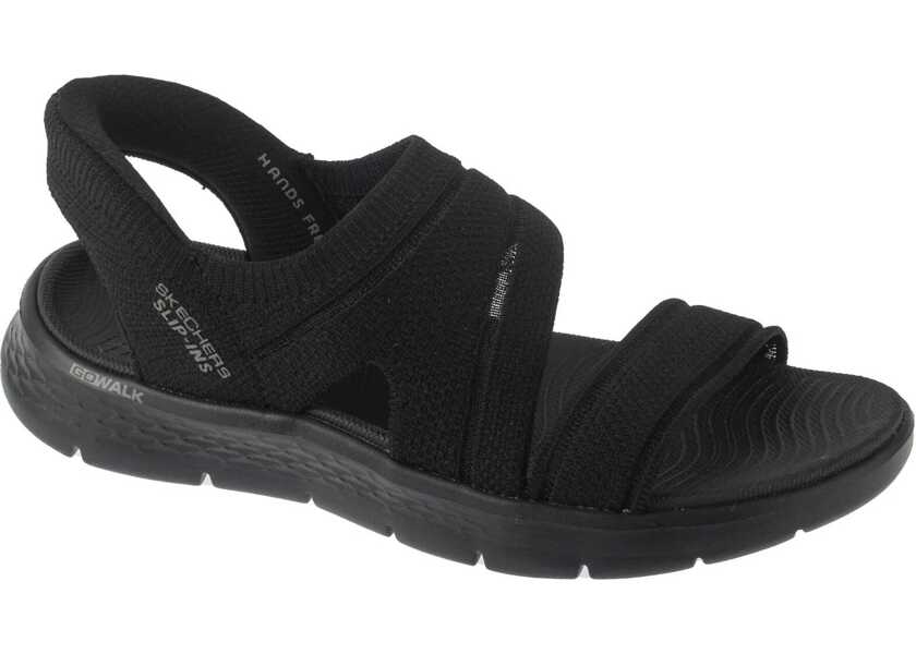Sandale fara toc SKECHERS Slip-Ins: Go Walk Flex Sandal - Enticing Black Femei (BM 18567886) 1