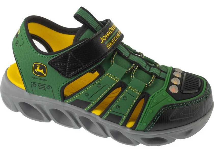 Sandale SKECHERS John Deere: Hypno-Splash - Tractor Green Baieti (BM 18567892) 1