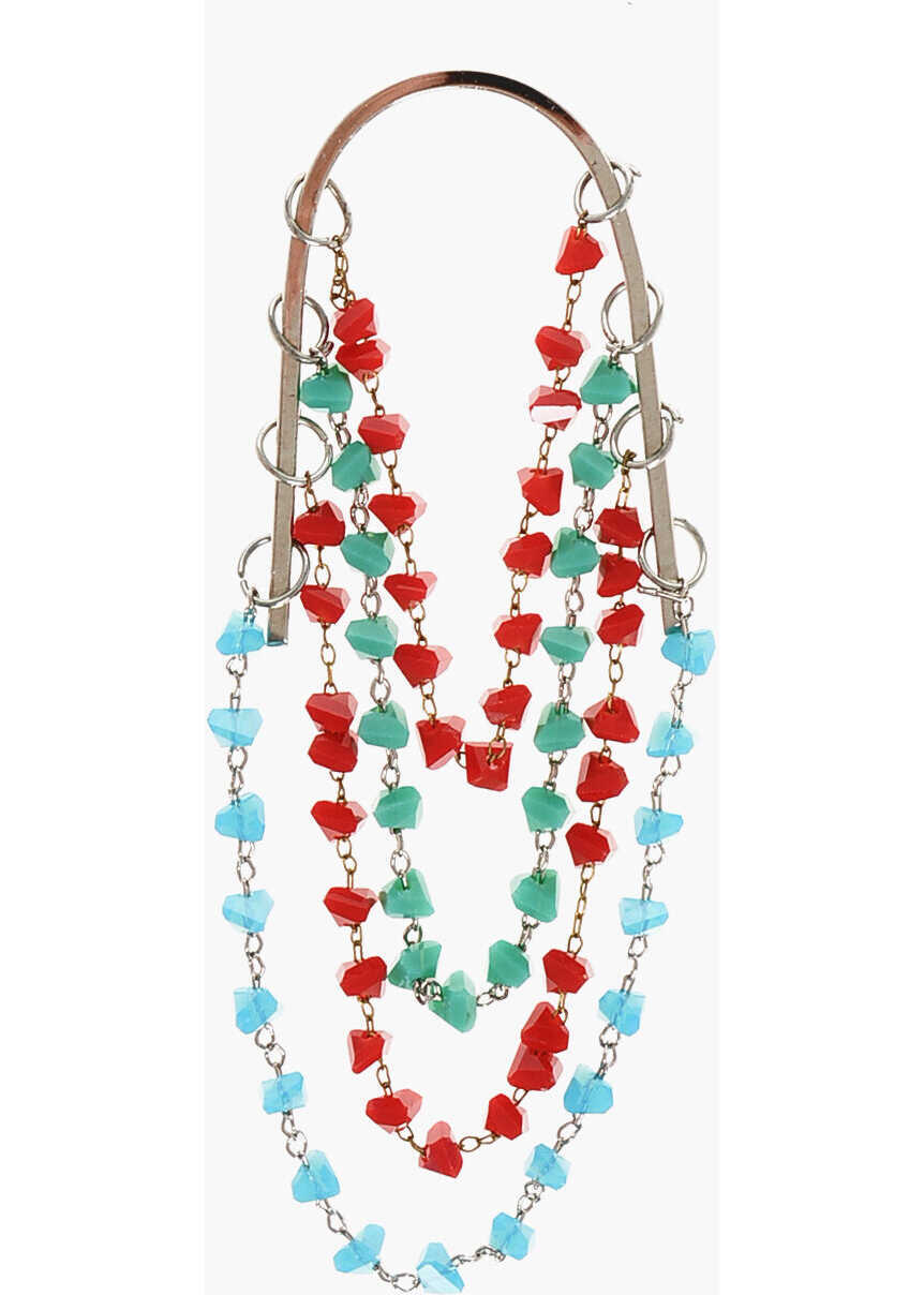 Bratari DSQUARED2 Rigid Bracelet With Multiple Chains Embellished With Beads Multicolor Femei (BM 18567979) 1