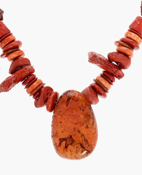 Coliere DSQUARED2 Multicolor Necklace With Maxi Stone Pendant Red Femei (BM 18567982) 2