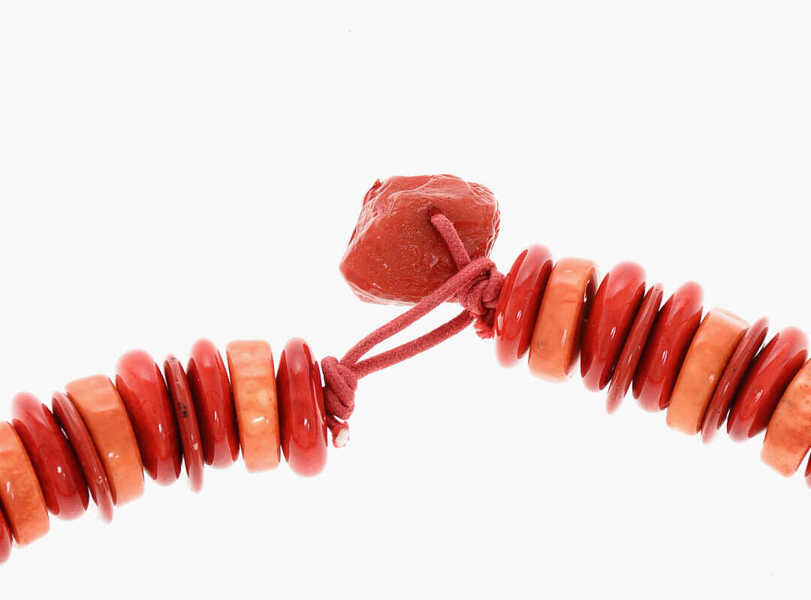 Coliere DSQUARED2 Multicolor Necklace With Maxi Stone Pendant Red Femei (BM 18567982) 3