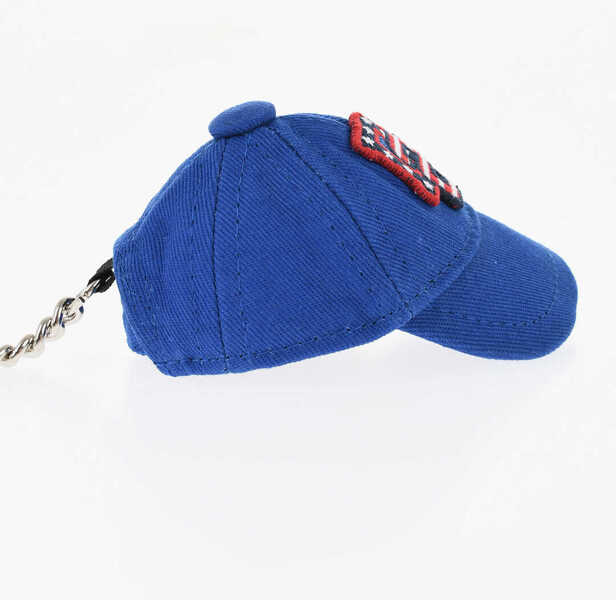 Brelocuri DSQUARED2 Metal Keyring With Cap Shaped Pendant Blue Barbati (BM 18567985) 3