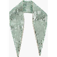 Esarfe Solid Color Sequined Foulard Femei