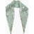 DSQUARED2 Solid Color Sequined Foulard Green