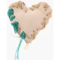 Cercei Heart -Shaped Leather Clip-On Single Earrings Barbati